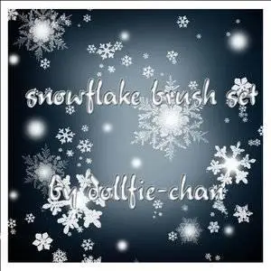 Snowflake brushes