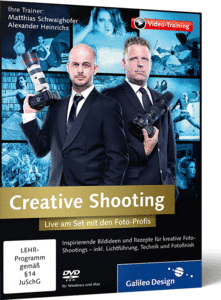  Creative Shooting Live am Set mit den Foto-Profis