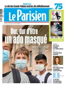 Le Parisien du Vendredi 18 Septembre 2020