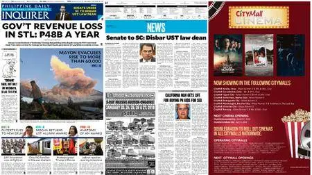 Philippine Daily Inquirer – January 25, 2018