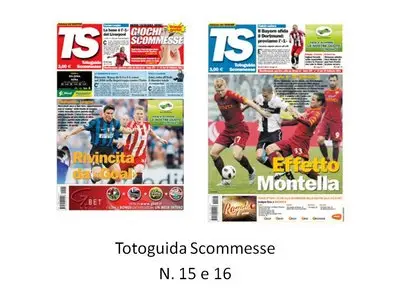 Totoguida Scommesse n. 15  e 16 -  Febbraio 2011