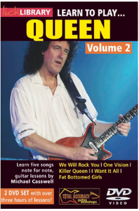 Lick Library – Learn To Play QUEEN (2 DVD set)