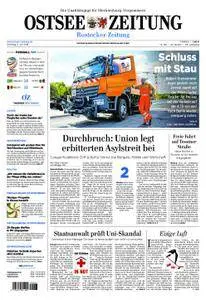 Ostsee Zeitung Rostock - 03. Juli 2018