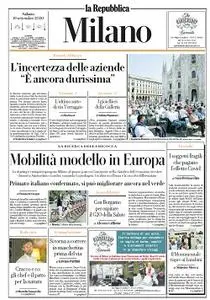 la Repubblica Milano - 19 Settembre 2020