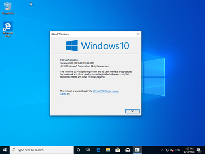 Windows 10 Pro 20H1 2004.10.0.19041.508 (x86/x64) Multilanguage Preactivated September 2020