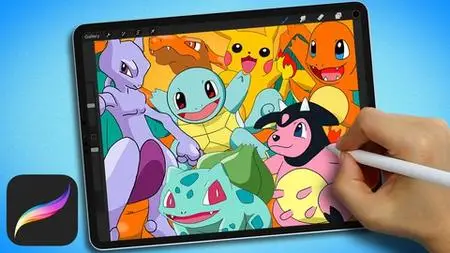 Masterclass Of Pokémon Illustrations With Procreate