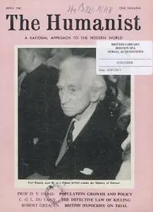 New Humanist - The Humanist, April 1961