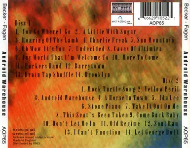 Walter Becker and Donald Fagen (Steely Dan) - Android Warehouse (1998) 2CD