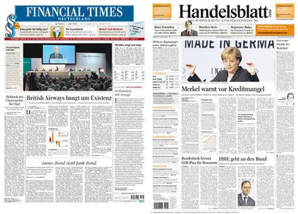 FinancialTimes Deutschland  & Handelsblatt vom 03.06.2009