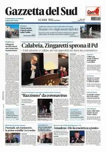 Gazzetta del Sud Catanzaro Crotone Lamezia Vibo - 4 Febbraio 2020