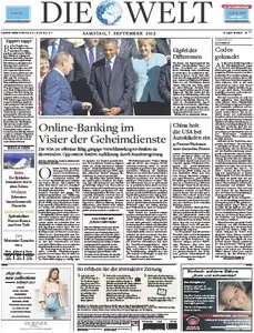 Die Welt vom 07 September 2013