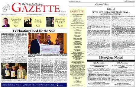 The Church of Ireland Gazette – November 17, 2017