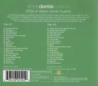 Demis Roussos - Simply Demis Roussos (2CD) (2010)