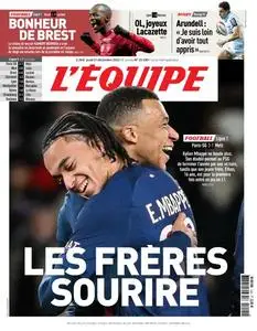 L’equipe du Jeudi 21 Décembre 2023