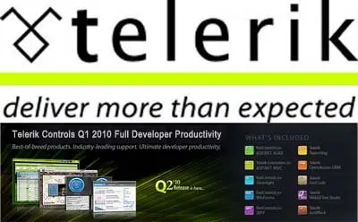 Telerik Controls Q1 & Q2 2010 Full Developer Productivity