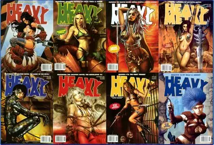 Heavy Metal  Magazine, 2004 (Vol.27 №06, Vol.28 №01,02,03,04,05) + specials
