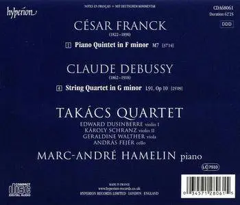 Takacs Quartet, Marc-Andre Hamelin - Cesar Franck: Piano Quintet; Claude Debussy: String Quartet (2016)