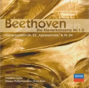 Beethoven - Piano Concertos, Piano Sonata No.23 & 24 - Friedrich Gulda, WP, Horst Stein