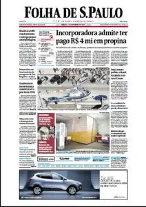 Jornal Folha de São Paulo - 2 de novembro de 2013 - Sábado