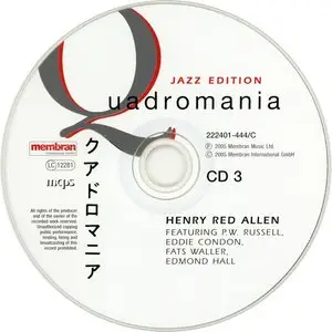 Henry Red Allen - Quadromania (2005) {4CD Box Set, 24 bit\96 kHz High-End Mastering}