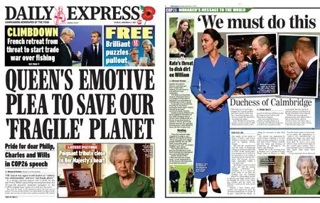 Daily Express – November 02, 2021