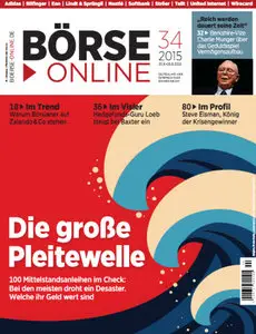 Börse Online Magazin No 34 vom 20. August 2015