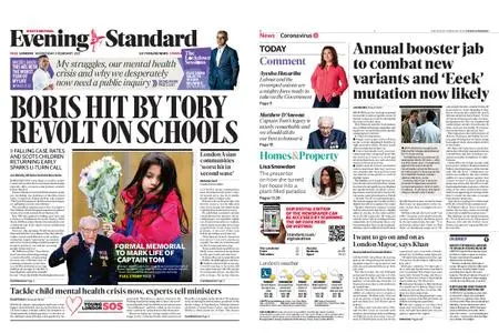 London Evening Standard – February 03, 2021