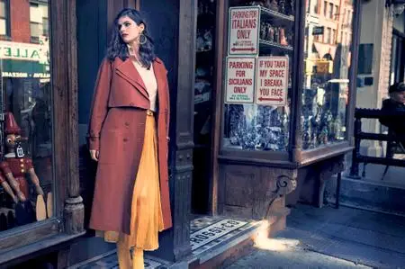 Alexandra Daddario by Kurt Iswarienko for New York Post November 2019