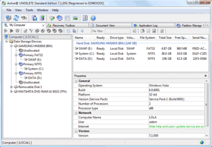 Active@ UNDELETE 7.3.003 Enterprise Edition Portable
