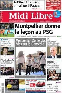 Midi Libre du Dimanche 4 Décembre 2016