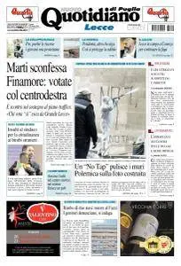 Quotidiano di Puglia Lecce - 19 Marzo 2018