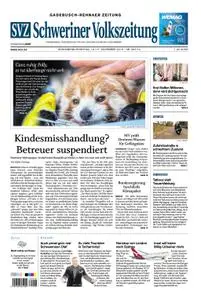 Schweriner Volkszeitung Gadebusch-Rehnaer Zeitung - 16. November 2019