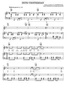 Into Yesterday - Sugar Ray, Surf's Up Movie (Piano-Vocal-Guitar)