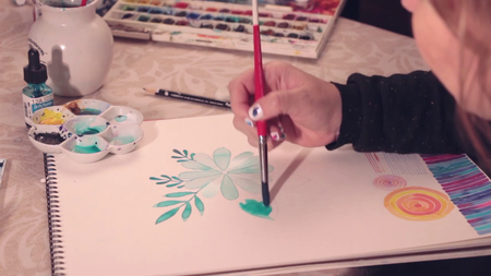 Modern Watercolor Techniques Beginner's Level