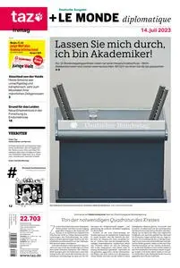 taz die tageszeitung  - 14 Juli 2023