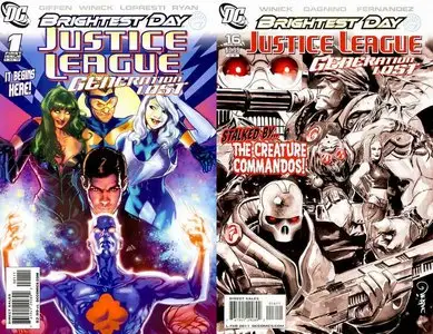 Justice League: Generation Lost #1-17 (of 24, Update)