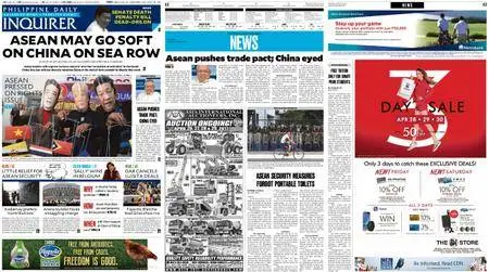 Philippine Daily Inquirer – April 27, 2017