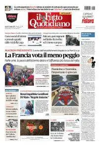 Il Fatto Quotidiano - 8 Maggio 2017