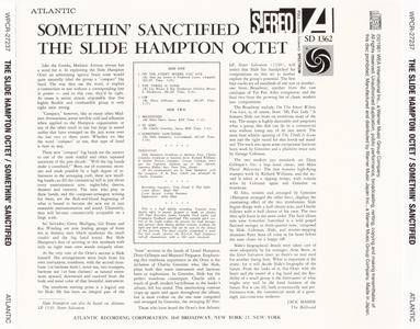 The Slide Hampton Octet - Somethin' Sanctified (1960) {2013 Japan Jazz Best Collection 1000 Series 24bit Remaster WPCR-27237}
