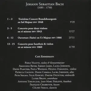 Café Zimmermann - J.S. Bach: Concerts avec plusieurs instruments, Vol ...