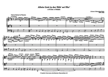BachJS - Allein Gott in der Höh' sei Ehr'