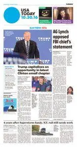 USA Today  October 30 2016