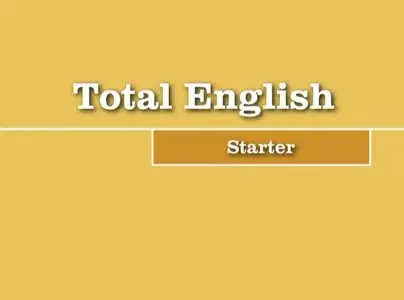 Total English Starter DVDs