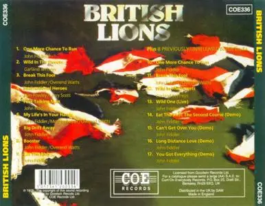 British Lions - British Lions (1978)