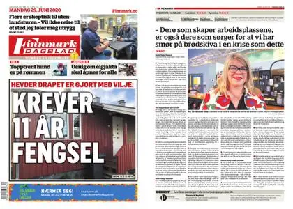 Finnmark Dagblad – 29. juni 2020