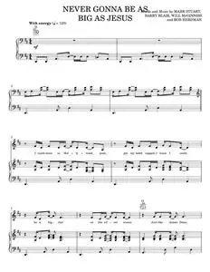 Never gonna be as big as jesus - Audio Adrenaline (Piano-Vocal-Guitar)