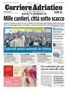 Corriere Adriatico Ascoli - 18 Gennaio 2024