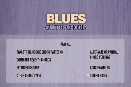 Blues Guitar Chords