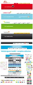 Stock Vector - Webdesigners Toolkit