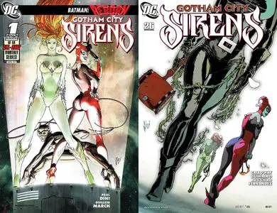 Gotham City Sirens #1-26 (2009-2011) Complete